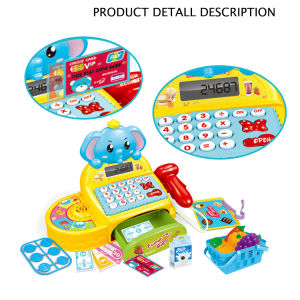 ( Real Calculator ) Cash Register Bear Mainan Anak Kasir Kasiran Beruang Panda Kalkulator