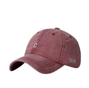 หมวกเบสบอล ปัก C  หมวกมินิมอล หมวกสไตล์เกาหลี 146