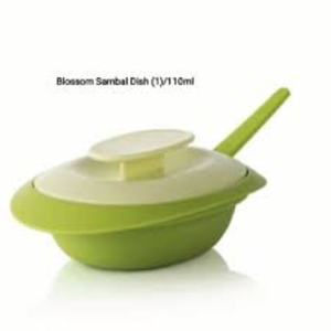 Tupperware 110ml Sambal Dish Bowl with Spoon - 1 pc