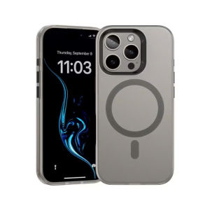 Benks Lucid Armor Case - Ốp Lưng Nhám Chống Bám Bẩn Hỗ Trợ Sạc Không Dây Từ Tính Magnetic iPhone 16 Pro Max / 15