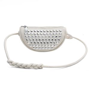 Punk Style Womens Shoulder Bags Studded Small Crossbody Bag Travel Handbags Party Satchel for Various Occasion