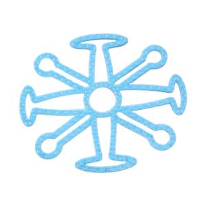 Mũ bảo hiểm linh hoạt Chống biến dạng Miếng đệm silicon bên trong Thông gió Mũ bảo hiểm lót Miếng đệm mũ bảo hiểm Đệm xe máy Phụ kiện mũ bảo hiểm xe đạp mới
