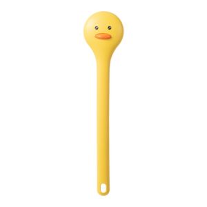 JON09 Long Handle Duck Bathing Brush Cute Soft Bristles Shower Scrubber Creative Skin Massager Bath Brush Boby Cleaning
