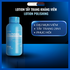 Gel Tẩy Trang Làm Sạch Sâu Lotion Polishing Conapidil 200ml - Dành Cho Da Khô Nhạy Cảm - Cải Thiện Da Nhạy Cảm - Kháng Viêm Làm Dịu - Duy Trì Độ Ẩm Cần Thiết