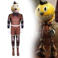 TEYSISO Zentai Bodysuit Cosmo Cosplay Costume Role Play Outfits with Headgear The Electric State Clothing Jumpsuit Halloween Robot Jumpsuit Adult Kids. 