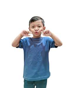 Forever Kids - Kaos Anak Polos Lengan Pendek bahan Cotton Combed 24s Premium bahan Tebal dan Adem