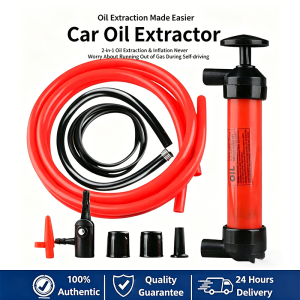 SG(Ready Stock)Engine Oil Fuel Extractor Pump Manual Suction Pump Oil Petrol Transfer Pump Tires Inflate Hand Pump Car Motor Oil Pam