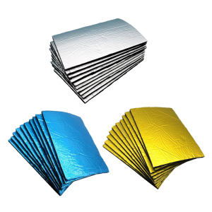 10pcs âm thanh tự động deadening & Cách nhiệt miếng đệm tiếng ồn làm giảm & cách nhiệt thảm cho tăng cường lái xe Comfort