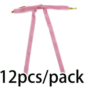 (12 cái/gói) 13*17cm một mặt Ruy băng nhung dây nơ Đồ treo trang trí quần áo hat handmade phụ kiện tóc nơ tự làm dây nơ cho trẻ em