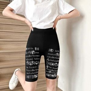 QIWANBA19 ตัวอักษรเพทาย กางเกงโยคะยกสะโพก อีลาสติก ถุงน่องรัดเอว เลกกิ้งสตรี อีลาสติก กางเกงขายาว กางเกงโยคะคริสตัล สำหรับผู้หญิง