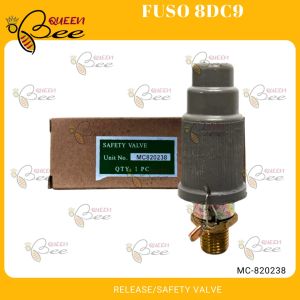QUEENBEE Fuso 8DC9 Engine Release Safety Valve Safety Valve Assy Truck Parts MC820238 44780-1020 1-48320001-0