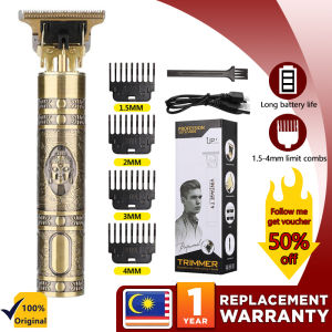 Kemei Hair Clipper Razor for Haircut On Sale USB Rechargeable Electric Clipper Original Razor Hair 0mm Cordless Shaver For Men Adult Children Professional Hair Salon Barbershop Accessories (4 Free Comb) 理发器