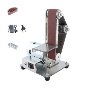 Small Belt Grinding Tool with Variable Speed Control High Torques Grinder Compact Sanding Machine for Detailed Finishing