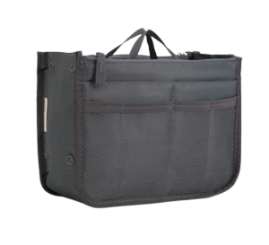 Multi-pocket Tote Bag Storage Organizer  Insert Bag Women Nylon Travel Insert Handbag Purse Travel Accessories Organizer