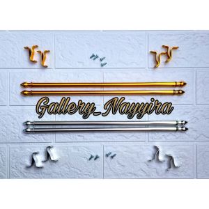 Besi Stick Besi Gorden Spiral Kupu-kupu ukuran 30cm bisa ditarik sampai 50cm