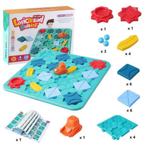 [SG] Logical Road Builder Maze Puzzle Car Maze Children Toys Puzzles Enhance logical thinking ability logical reasoning ability Educational Toys