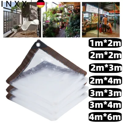 Trapal Waterproof Makapal Household Tricycle Transparent rainproof cloth balcony rainproof artifact thickened rainproof cloth sunscreen waterproof truck tarpaulin pvc tarpaulin canvas lona makapal original