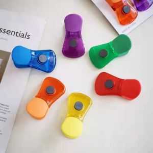GM Food Storage Bag Plastic Seastic Sealing Clip Refrigerator Magnet Paper Clip with