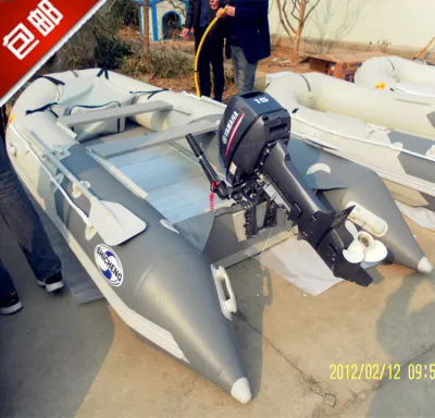 Postage Shisheng 5 people 3.35m aluminum alloy floor boat rubber boat inflatable boat rubber boat assault boat fishing boat