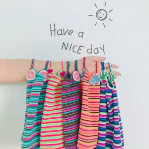 Áo thun 2 dây bé gái