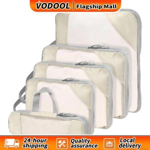 【Fast delivery】 5Pcs Compressible Storage Bag Waterproof Travel Organizer Bag Lightweight Suitcase Outdoor Hiking Camping Picnic Bag