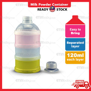 Portable Baby Feeding Milk and Food Bottle Container Travel Baby Formula Container 奶粉装盒 Bekas Tepung Susu