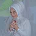 KERUDUNG PENGANTIN / SLAYER PENGANTIN / JILBAB PENGANTIN TERBARU. 