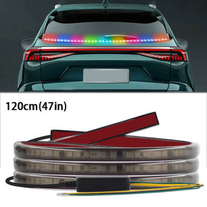 SEAMETAL 12V 24V Car LED Tail Light Strips 10W Auto Warning Light Turn Signal Lamp for Pickup Trucks SUV RV Van Trailers