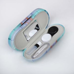 【DAILY ESSENTIAL】 2 In 1 Spectacle Case / Double Layer Multi-Function Contact Lens Case / Dual Use Portable Case Holder