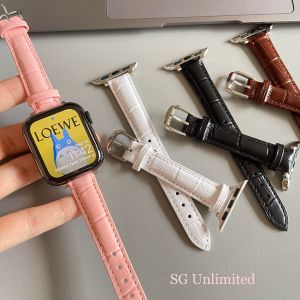 [SG Seller] Slim Edition Strap for Apple Watch/iWatch Series Ultra/11/10/9/8/7/6/SE/5/4/3/2/1. 49/46/45mm&41mm 44mm&40mm 42mm&38mm. Watch not included.