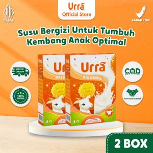 Urra 2 box - Susu Kambing Saanen Penambah Berat Badan Anak dan Tinggi Badan Anak
