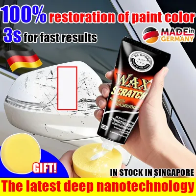 🚗Removes scratches in 3s ✔️ car scratch remover car scratch repair car wax polish car polish and wax car ceramic coating 100% restoration of paint color 120g