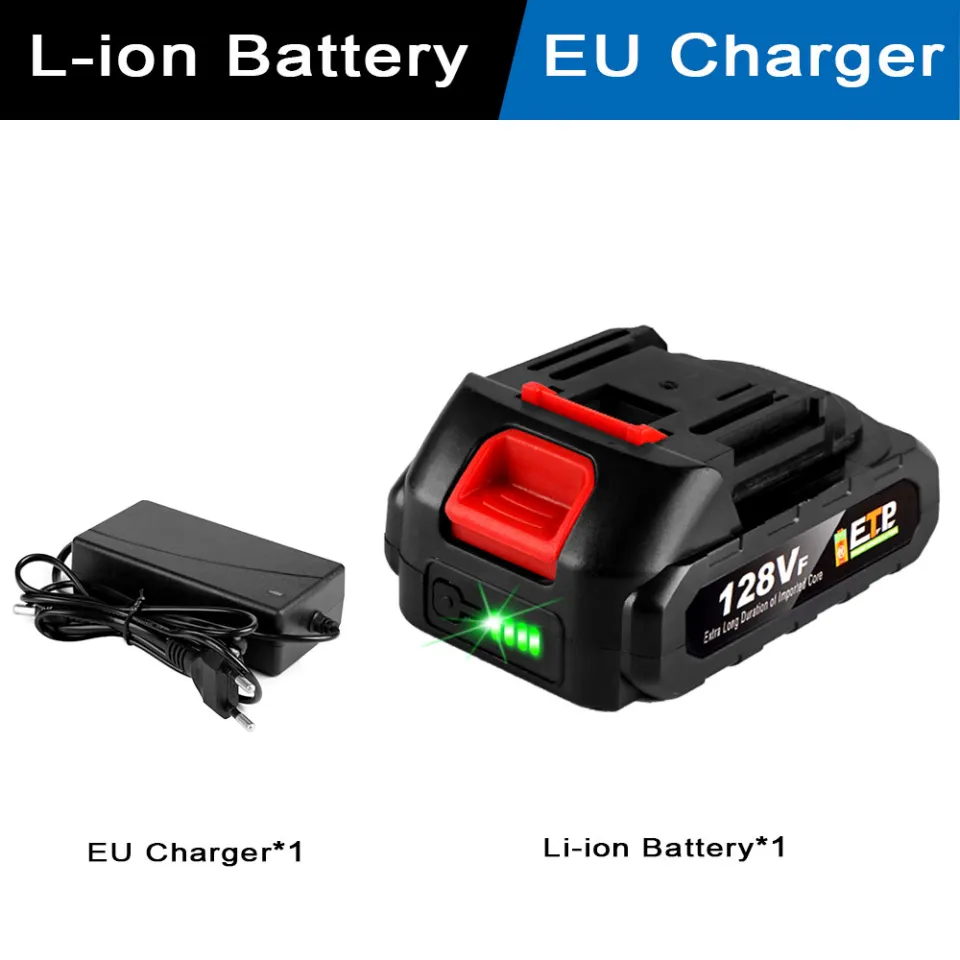 128VF High Quality Rechargeable 18V Lithium Ion Battery Charger