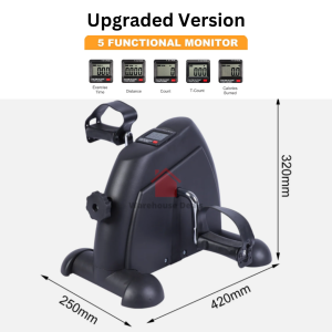 Mini Pedal Exerciser Bike Treadmill Bicycle with LCD Display | Rehab Bike