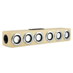 เครื่องขยายเสียง แบตเตอรี่ในตัวลำโพงบลูทูธแบบพกพาซาวด์บาร์ลำโพงคอมพิวเตอร์ สามารถเชื่อมต่อกับทีวี / คอมพิวเตอร์ (รองรับบลูทูธ ยูเอสบี การ์ด TF)