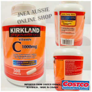 Kirkland VITAMIN C 1000mg 500Tablets Imported from Australia