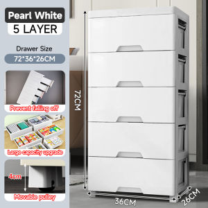 Keycool Cabinet for clothes Thick organizer storage cabinet With Wheels Drawer Durabox storage for clothes