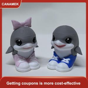 【CANAMEK】 Tralalero Tralala Cá Mập Hành Động Nhân Vật Tung Tung Tung Sahur Ý Brainrot Phim Hoạt Hình Máy Tính Để Bàn Trang Trí Trẻ Em Quà Tặng