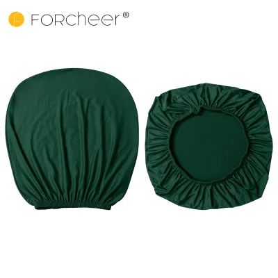 FORCHEER Stretch Slipcover Computer Chair Home Office Spandex Solid Color 2 PCS