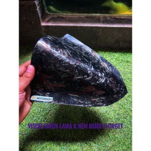 aksesoris motor Winshield carbon forget windshield aerox sporty visor aerox new aerox model forget