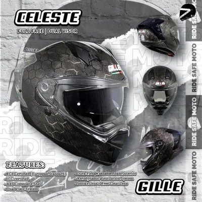 GILLE 873 CELESTE SNAKE CARBON