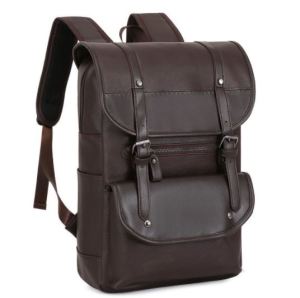Tas Ransel Kulit Backpack Laptop Import