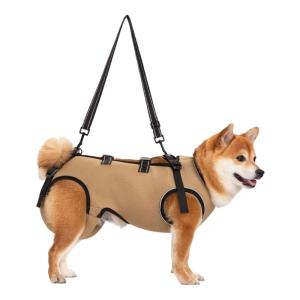 Reflective Dog Harness Lift Slings For Disabled Pet with Adjustable Chest Support and Padding Disabled Dog Support Device