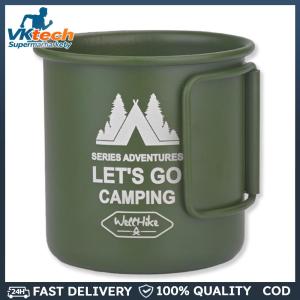 300ML Camping Mug Aluminium Alloy Picnic Cup Foldable Handle Travel Coffee Cup Ultra-Light for Backpacking Hiking Travel
