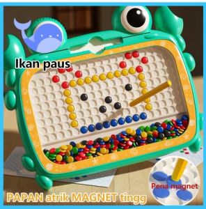 SNI DIY Magnetic Drawing Board /Papan Manik Magnet Serbaguna/Mainan Edukasi Anak (YX-29)