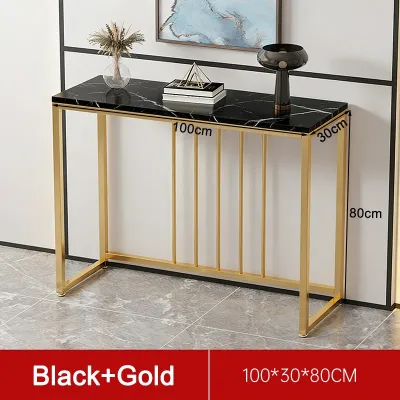 Console Tables Cabinet Light Luxury Minimalist Home Foyer Storage Table Long and Narrow Table