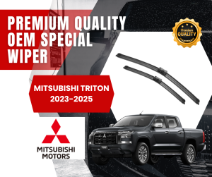 Compatible for MITSUBISHI TRITON 2023-2025 - Premium Quality Special Front Windshield Wiper 2pcs