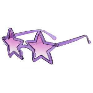 WCYC Vintage Summer Beach Party Favors Sunglasses for Women Sun Glasses Star Shape Sunglasses Pentagram Glasses