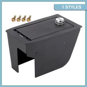 mv1 JeCar Car Armrest Storage Safes Cover With Password Lock For Ford Bronco Sports 2021 up  Iron Material Interior Accessories 4Y2K8