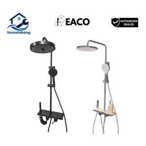 EACO Rainshower Set - Gun Metal/ Chrome - (RSS-GM-8006/RSS-CH-8006)
